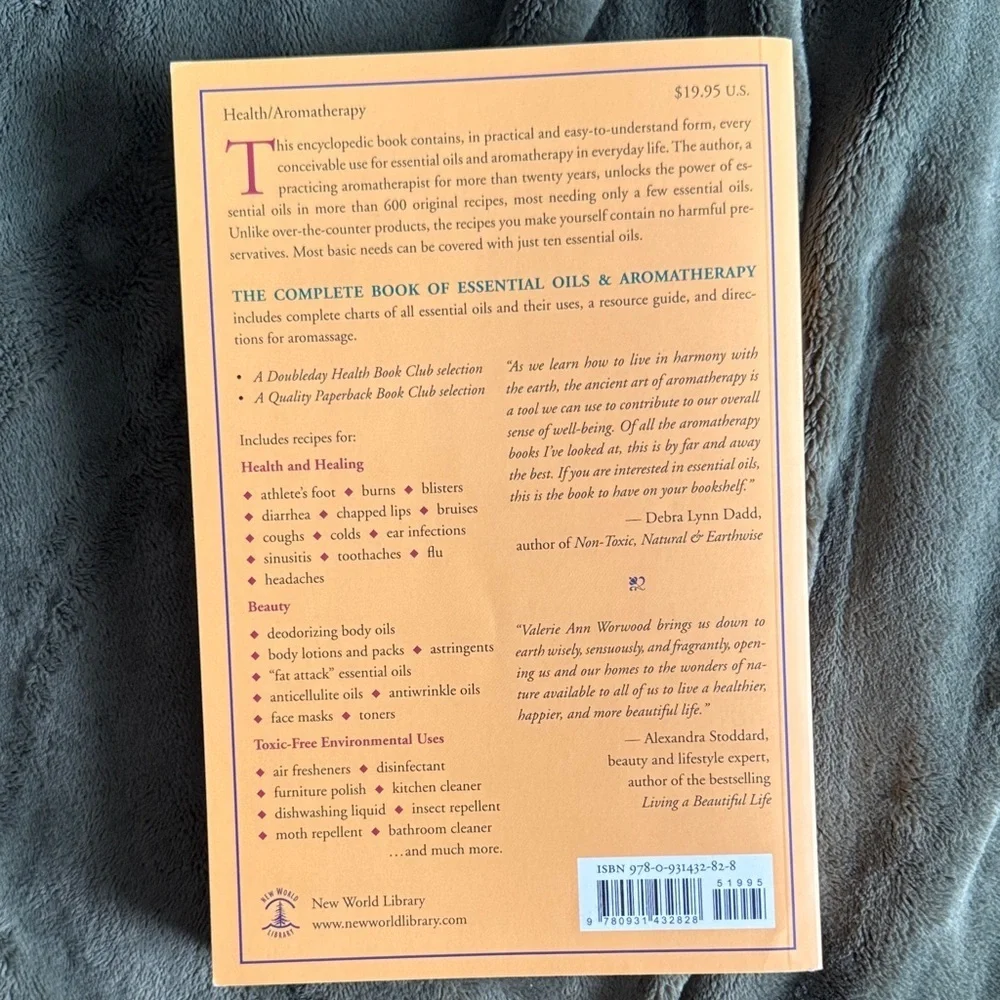 The Complete Book of Essential Oils & Aromatherapy - Pink Cover